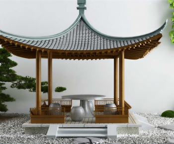 New Chinese Style Courtyard/landscape-ID:758130079