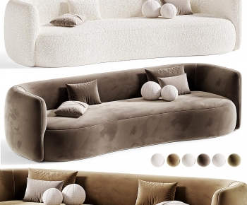 Modern Three-seat Sofa-ID:852730994