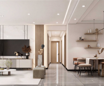 Modern A Living Room-ID:884603029