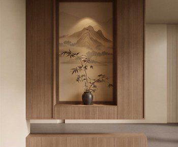 New Chinese Style Hallway-ID:787494905