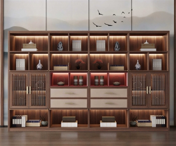 New Chinese Style Bookcase-ID:272327901