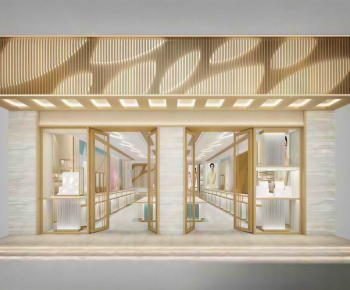 Modern Facade Element-ID:726248985