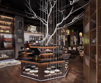 Industrial Style Restaurant-ID:105750628