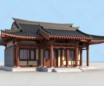 Chinese Style Ancient Architectural Buildings-ID:606301076
