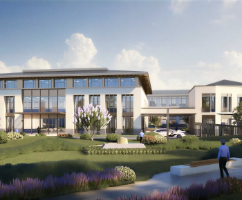 Modern Appearance Of Commercial Building-ID:720967052