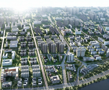 Modern Architectural Bird's-eye View Planning-ID:914990904