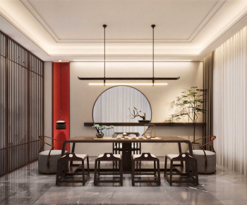 New Chinese Style Tea House-ID:815279964