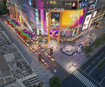 Modern Commercial Street-ID:389055978