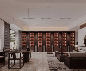 New Chinese Style Tea House-ID:384679081