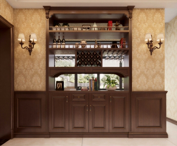 European Style Wine Cabinet-ID:955944064