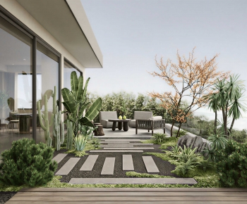 Modern Courtyard/landscape-ID:697432993