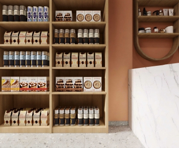 Modern Supermarket Shelf-ID:109886881