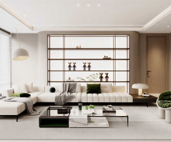 Modern A Living Room-ID:805571088