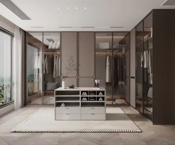 Modern Clothes Storage Area-ID:753108982