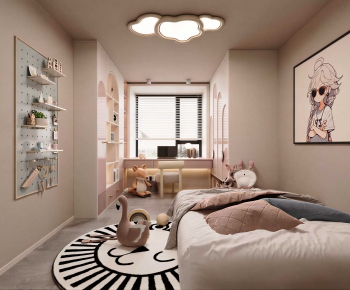 Modern Girl's Room Daughter's Room-ID:268770938