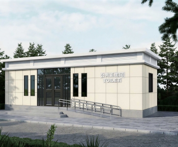 Modern Public Building-ID:297605049