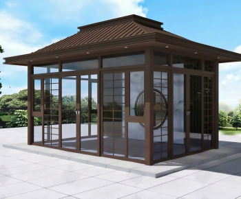 New Chinese Style Pavilion-ID:461890944