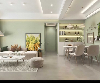 Modern A Living Room-ID:779997117