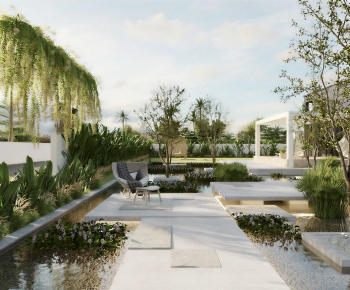 Modern Courtyard/landscape-ID:299760104