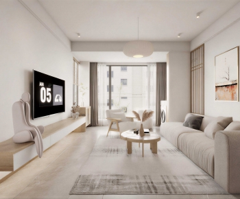 Modern A Living Room-ID:758511072