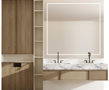 Modern Bathroom Cabinet-ID:705723056