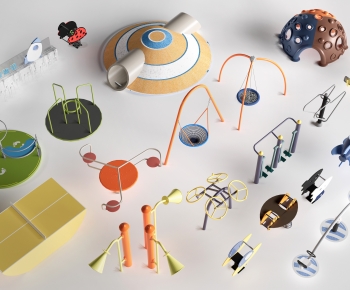 Modern Equipment For Children-ID:719542032