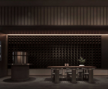 Modern Wine Cellar/Wine Tasting Room-ID:167781111