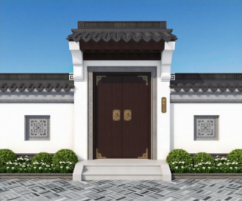 Chinese Style Facade Element-ID:803900965