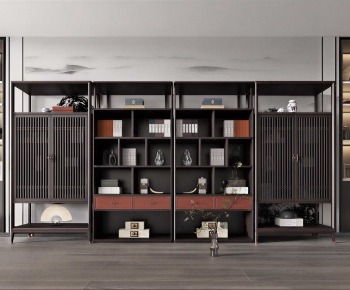 New Chinese Style Bookcase-ID:159060961