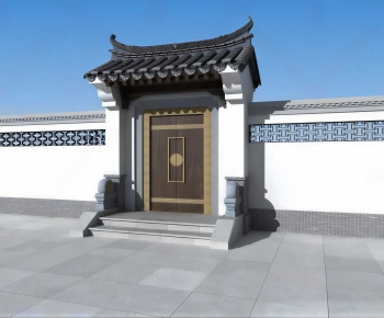 Chinese Style Gate-ID:158878094