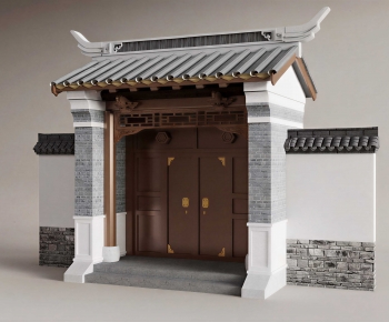Chinese Style Facade Element-ID:463824036