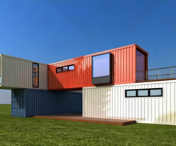 Modern Appearance Of Commercial Building-ID:231225015