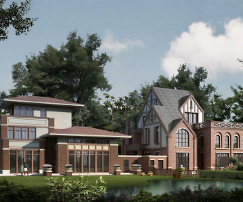 American Style Detached Villa-ID:129204994