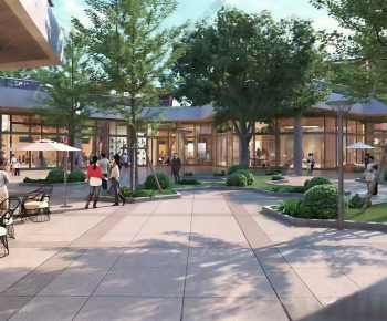 Modern Commercial Street-ID:606452948