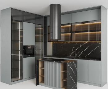 Modern Kitchen Cabinet-ID:329885963