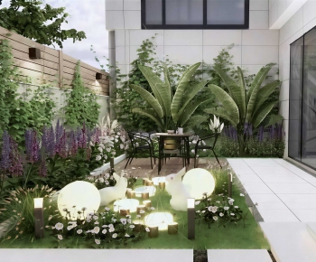 Modern Courtyard/landscape-ID:364876032