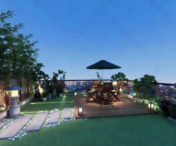 Modern Courtyard/landscape-ID:927912953