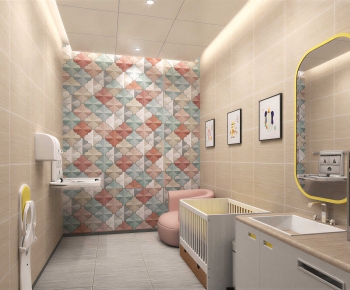 Modern Public Toilet-ID:527365926