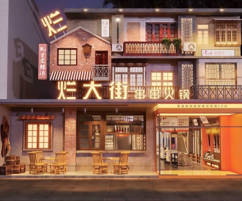 Retro Style Facade Element-ID:179251919