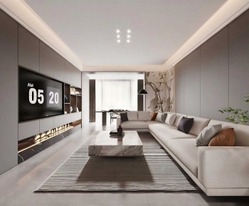 Modern A Living Room-ID:781503928