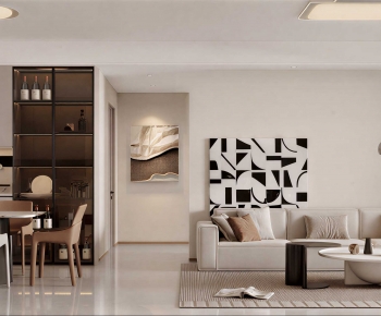 Modern A Living Room-ID:157671933