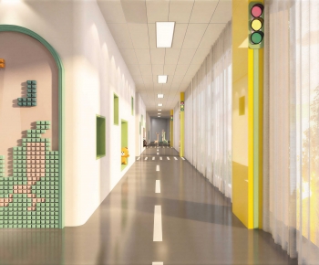 Modern Children's Kindergarten-ID:254266982