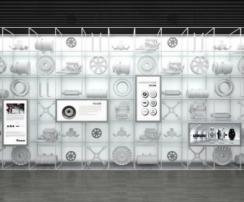 Modern Exhibition Hall-ID:485589039