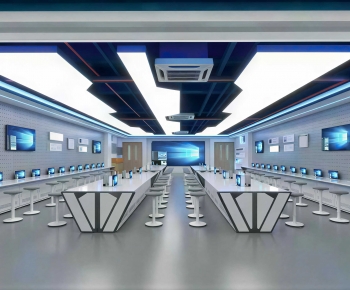 Modern School Classrooms-ID:102555996