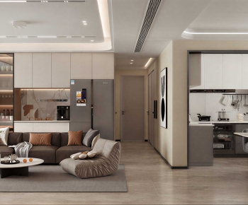 Modern A Living Room-ID:169095047