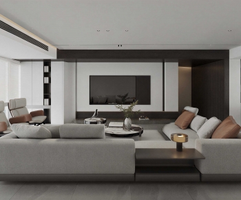 Modern A Living Room-ID:806243904
