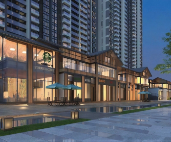 Modern Commercial Street-ID:891174087