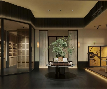 New Chinese Style Exhibition Hall-ID:188132053