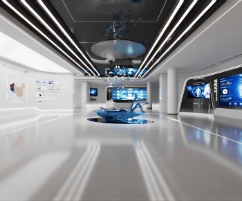 Modern Exhibition Hall-ID:500929122