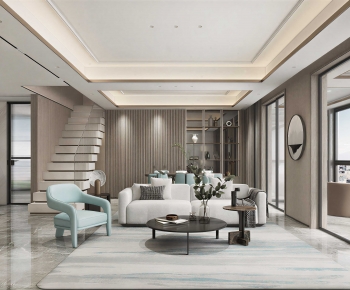 Modern A Living Room-ID:439064989